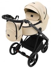 Детская коляска 2 в 1 Adamex Blanc Eco SA-8 бежевый
